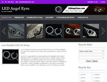 Tablet Screenshot of ledangeleyes.com